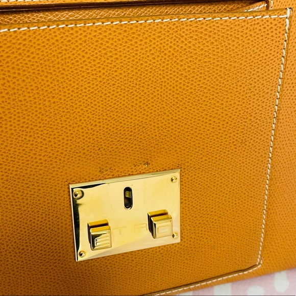 ETRO LEATHER 2 WAY BAG WITH REMOVEABLE STRAP - Picture 8 of 13